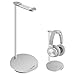 Produktbild New Bee Kopfhörerständer Headsetständer Robustes Metallgestell Schreibtisch Studio Kopfhörerhalterung Aluminium Aufhänger Universal Headset Display Kopfhörerablage für alle Kopfhörergröße - Silber