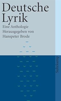Paperback Deutsche Lyrik. Eine Anthologie. (German Edition) [German] Book