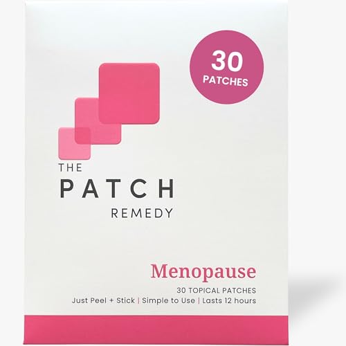 Image of The Patch Remedy Menopause Patch | Black Cohosh, Damiana, Valerian, Ginger | 30 Patches