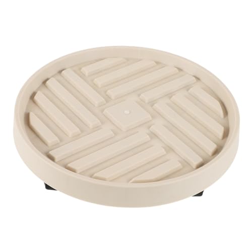 ibasenice Plateau Mobile pour Plantes Support Roulant pour Pots De Fleurs Bac à roulettes Intérieur Extérieur