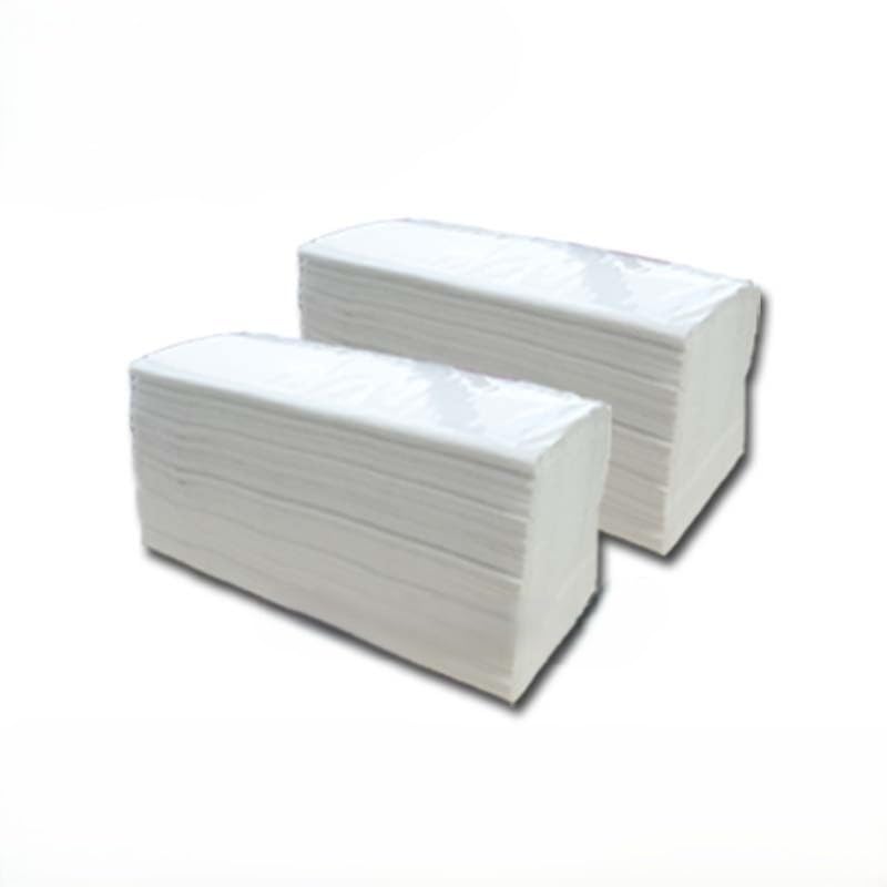 Toallas de Papel Pasta Blanco 22x21cm 4000 Unidades – Versión 16.5g y 17g, Toallas de Celulosa para Hostelería, Restaurantes, Hoteles y Oficinas (Toalla 16.5g)