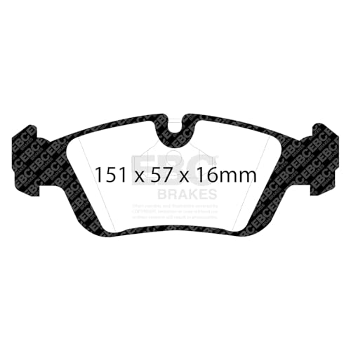 Image of EBC Brakes Redstuff 3000 Series Sport Brake Pad Set DP3914C to Fit WIESMANN,BMW