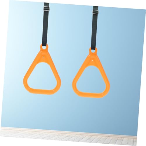 Anillas triangulares para gimnasia y ejercicio, 2 piezas miniatura 4
