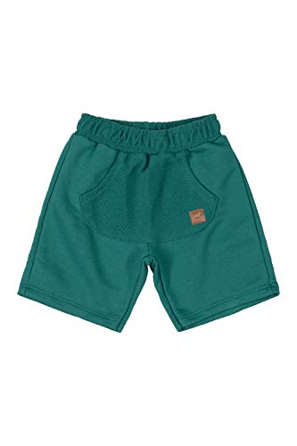 Bermuda em Moletom, Up Baby, Meninos, VERDE TIDEPOOL, 01