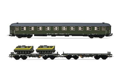 Train RENFE 12000 militaire haut de gamme vert olive époque V de collection