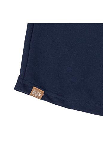 Bermuda Infantil em Moletom Quimby Masculino, Azul, 04