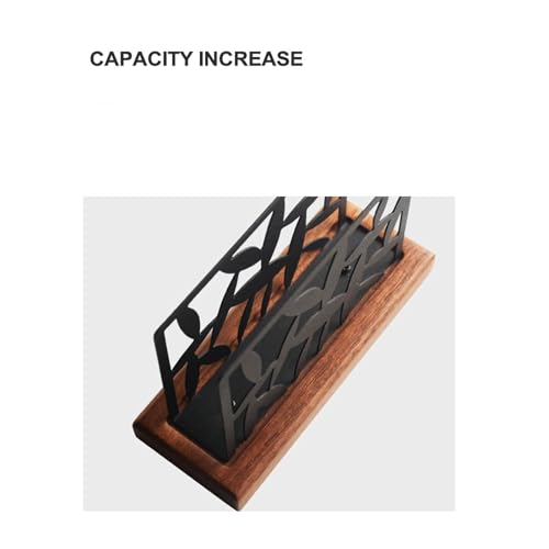 Napkin Holders for Paper Napkins Metal Napkin Holder for Table Black Iron Napkin Holder for Paper Napkins Flat Napkin Holder Ideal for Dining Table or Gift Dining Table Centerpiece Decor3