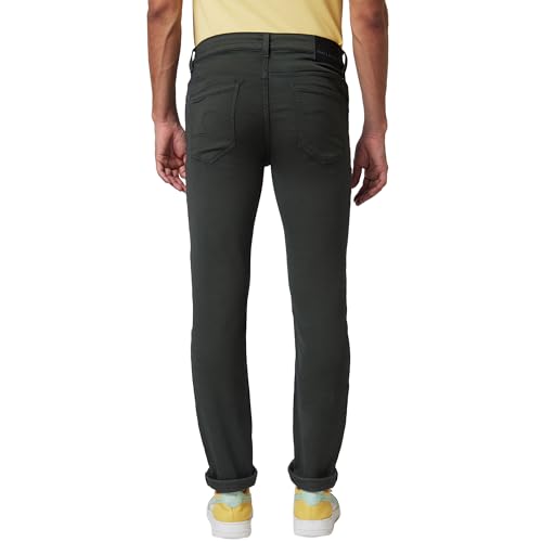 Image of Spykar Men's Slim Fit Low Rise Casual Jeans
