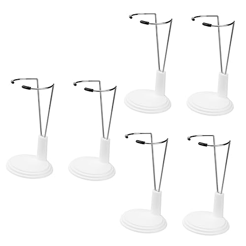 COSMEVIVI Professional Toy Model Bracket Bulk Doll Stands Portable Doll Holder Stand PVC Material Home Store Dec