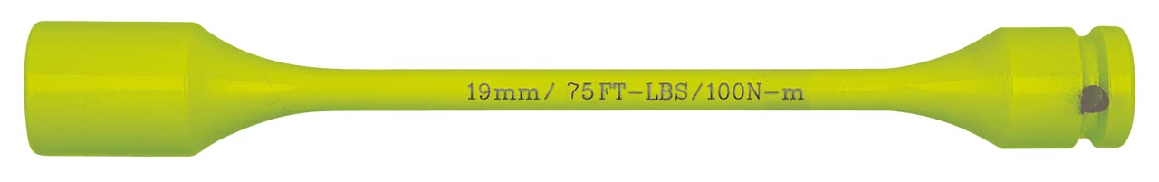 KS Tools 515.1484 1/2" Torsions-Drehmomentbegrenzer-Stecknuss, 19mmx100Nm
