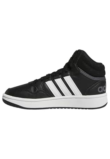 adidas Hoops Mid Shoes, Zapatillas Unisex niños, Core Black Cloud White Grey Six, 40 EU | Ya disponible en tu tienda friki favorita! En mundofriki.es! adidas Hoops Mid Shoes, Zapatillas Unisex niños, Core Black Cloud White Grey Six, 40 EU | Ya disponible en tu tienda friki favorita! En mundofriki.es!