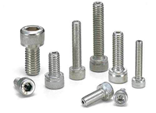 鍋屋バイテック 六角穴付きボルト(ガス抜き穴つき) 表面処理なし【5個入】 SVSS-M12-60