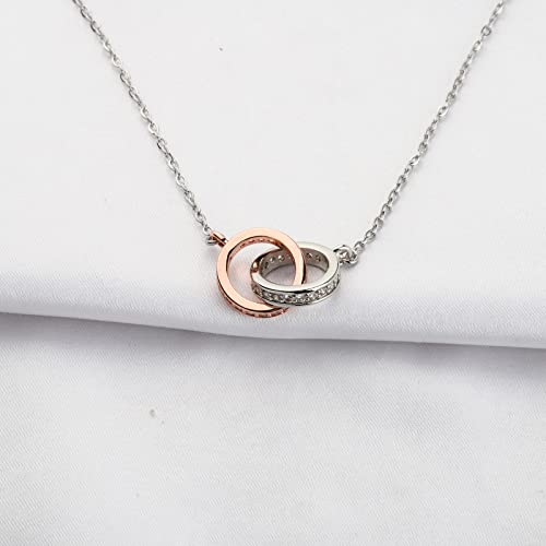 BLEOUK Golden Birthday Necklace Happy Golden Birthday Gift Meaningful Birthday Gift For Her Sister Daughter2