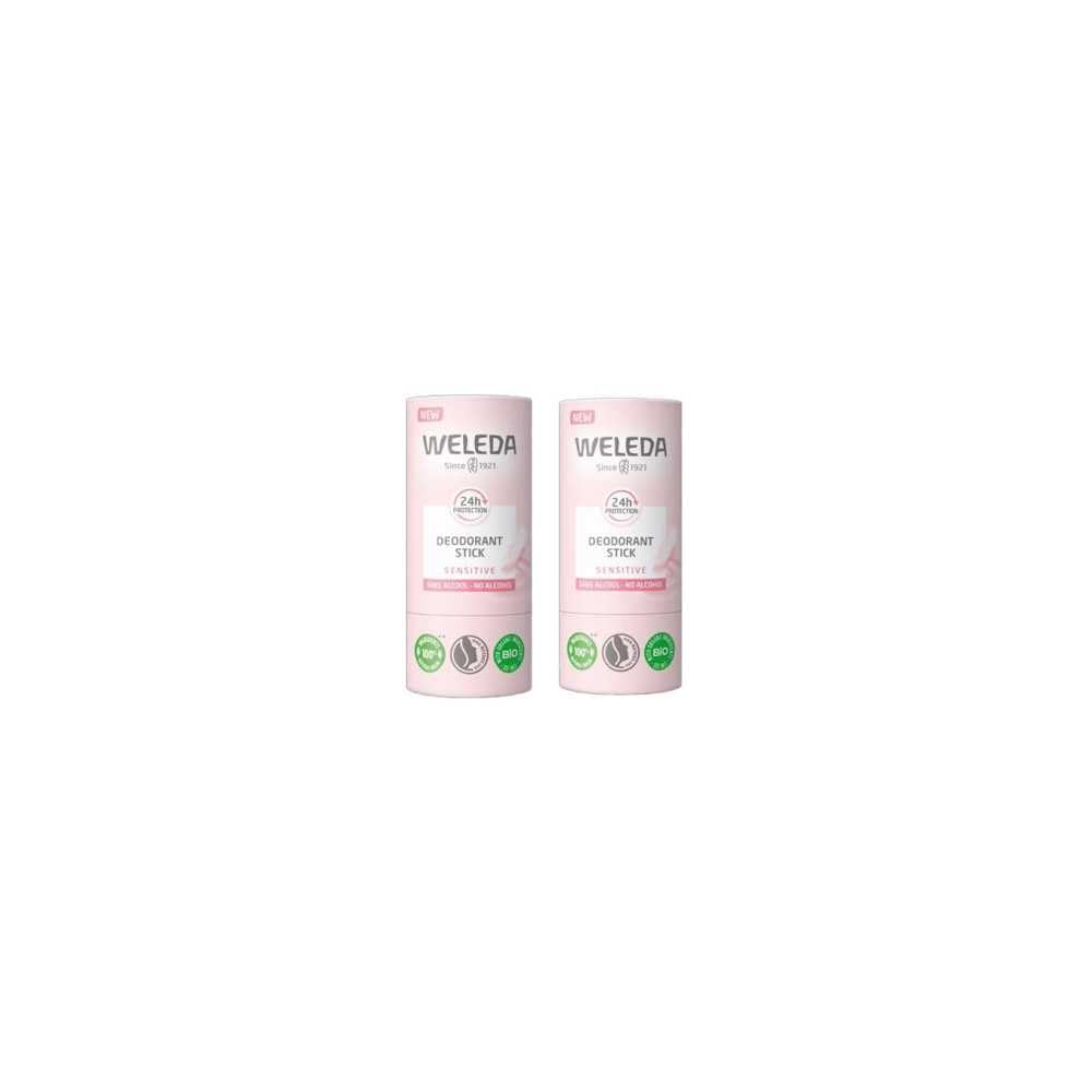 Weleda Stick Sensitive Deodorant Pack of 2 x 50 g