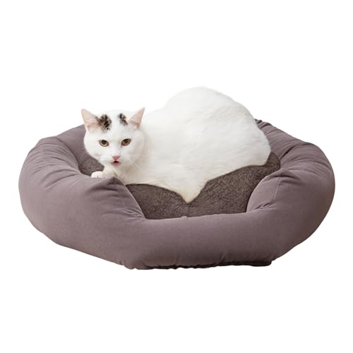Almohada microfibra sherpa 61 cm diámetro con soporte