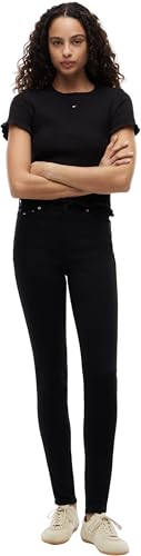 Tommy Jeans Nora Md Skn Dh4288 Enganliegend, Damen, Denim (Denim Black), 31W / 30L – Ansicht 5