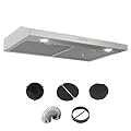 Argyolas 30-inch extractor de cocina – under cabinet range hoods campana de cocina-under cabinet range hood, extractor de grasa para cocina,range hoods kitchen smoke extractor oven hood vent