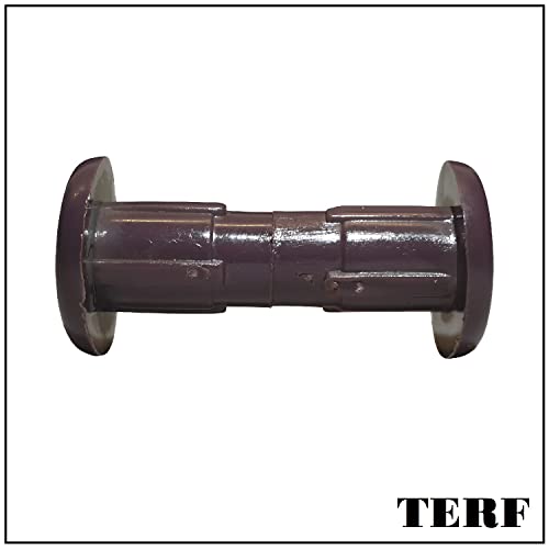 TERF® Cabinet Connecting Jointing Binding Post Screw Bolt M6 (6mm) Steel Threaded Furniture Cabinet Fixing Connector Screw for Join Furniture Thickness 27mm to 32mm Brown - Image 4