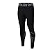 FELiCON Gym Mens Running Sports Cycle Pants Collant compressivi da Uomo Indossano Abiti da Allenamento Quick Dry Traspiranti Comodi Leggings Base Elite fit-103,M