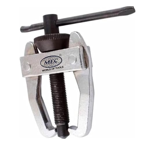 Image of MEC 2-Jaw Gear Bearing Puller - Removal Tool for Gears, Pulley, and Flywheel with Heavy Lock Nut and Spindle (2.1 /2 inch (62mm))