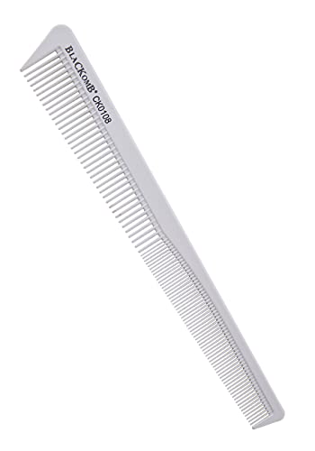 Preisvergleich Produktbild Blackomb - Professioneller keramischer Haarschneidekamm / Antistatischer Kamm / Kamm zum Haare Schneiden / Haarschneidehilfe / Weiß