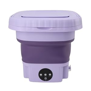 Draagbare Wasmachine, Automatische Mini-wasmachine met Grote Capaciteit van 11 Liter, Opvouwbare Emmerwasmachine, Grondige Reiniging van Ondergoed, Babykleding voor