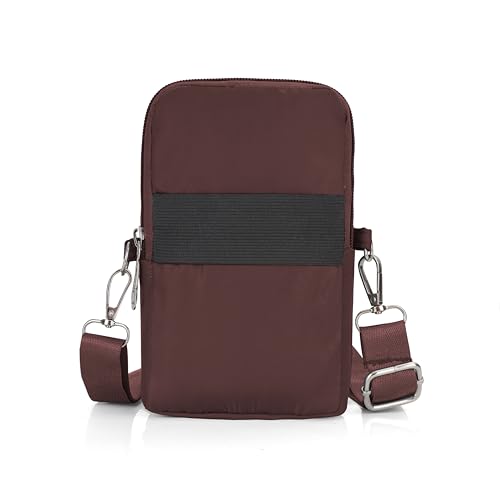 Image of JI Crossbody Phone Bag for Women Mini Wallet Bags with Adjustable Shoulder Strap Wallet Clutch Bag for Girls Zipper Phone Pouch Handbag