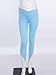 iiniim Maternity Women's Low Rise Under Belly Leggings Skinny Pregnant Comfy Stretch Fashion Activewear Light Blue Small