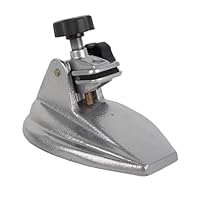 Präzisions Mikrometerhalter Ständer, 0-100 mm Mikrometerhalter Ständer Außen Mikrometerhalter Basis Befestigungswerkzeug Einstellbare Gusseisenbasis Inspektionsvorrichtung Machinis(0-100mm)