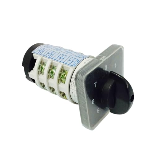 Interrupteur à cames rotatif haute durabilité LW31 inverseur tétrapolaire 20A