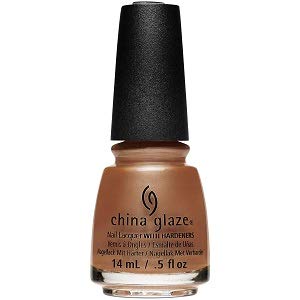 China Glaze Nail Lacquer with Hardeners, 14 ml, Toast it Up