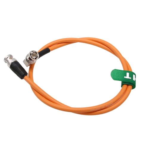 HangTon 12G SDI 4K 60P Video Cable BNC to BNC for Atomos Ninja V Shogun 7 Samurai Inferno Monior Sony FX9 Canon C400 ARRI RED Orange Color 30cm - Image 3