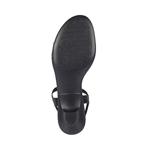 Image of Metro Women's Heeled Faux Leather Comfy Fashion Sandals