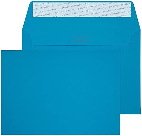 Blake Creative Colour C6 114 x 162 mm 120 gsm Peel & Seal Wallet Envelopes (15123) Assorted Bright Colours - Pack of 25