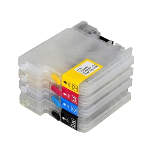Cartouche d'encre rechargeable LC11 LC16 LC985 pour imprimante Brother DCP J140W 145C