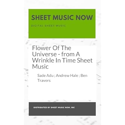 Flower Of The Universe - from A Wrinkle In Time Sheet Music