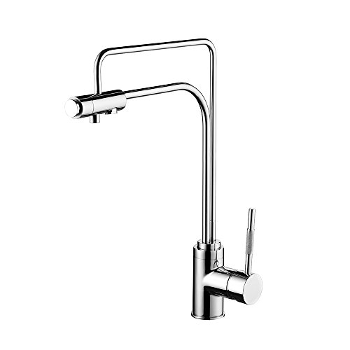 Monocomando Cozinha com Saída Agua Filtrada Lorenkitchen 2263 C76, Lorenzetti, 7048268, Cromado