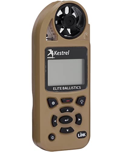 Kestrel Ballistics Elite Weather Meter with Applied Ballistics and Bluetooth Link, Tan