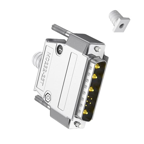 Connecteur D-Sub mixte 9W4 mâle et femelle avec contact de courant 30A pour circuit imprimé