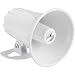 Produktbild Monacor Druckkammerlautsprecher, 15 W, 8 Ohm, 6007.000 Hz, feuchtigkeitsgeschützt, 16.1010, Weiß