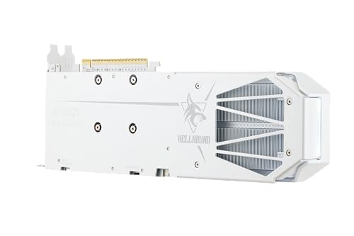 Image of PowerColor Hellhound Spectral White AMD Radeon RX 9060 XT 16GB GDDR6 Graphics Card