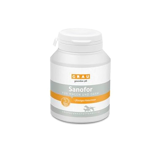 GRAU Nahrungsergänzung GAC - SANOFOR für Hunde, Katzen, Nagetiere und Vögel 150 g