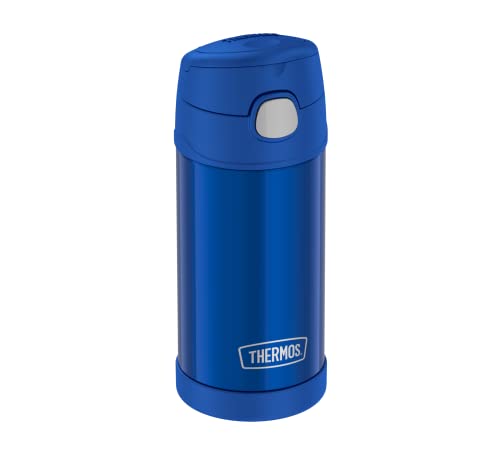 THERMOS kids FUNTAINER STRAW BOTTLE 0,35l, navy, Thermosflasche...