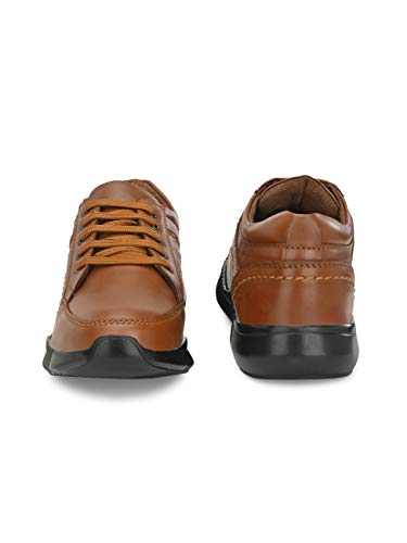 Image of Eego Italy Men's Genuine Leather Light Weight Lace Up Shoes