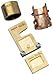 Mersen 612 Class H and K Non-Rejection Fuse Reducer, 250V, 100 Ampere Fuse to Fit 600 Ampere Clip