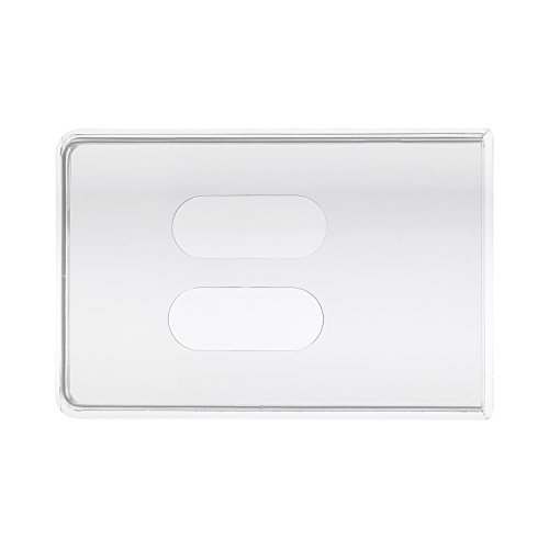 Preisvergleich Produktbild KARTENHÜLLE Duo TRANSPARENT FÜR 2 Karten - DOPPELBOX DOPPELHÜLLE