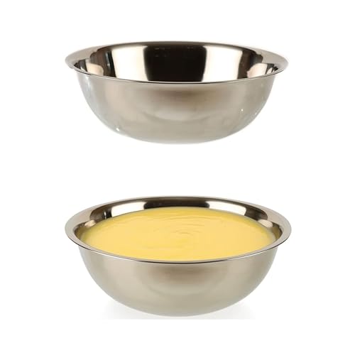 Set de 9 Tazones Grandes de Acero Inoxidable 8 Quart