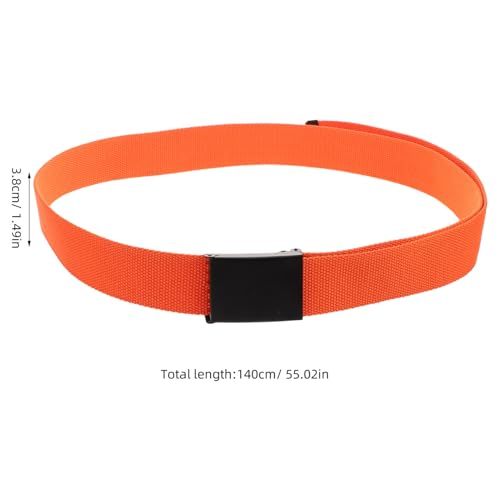 GALPADA 2pcs Men Adjustable Webbing Belt Casual Heavy Duty Waist Belt for Hiking Work and Outdoor Activities Breathable Versatile Design2