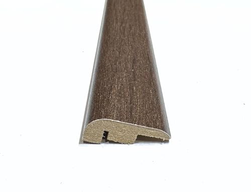 Charleston Oak Laminate & Wood Flooring Section Transition Bar MDF Threshold Strip End Edge Profile Door Trim Moulding Oak (1, 900mm (2ft 9))