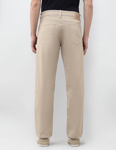 Image of U.S. Polo Assn. Denim Co. Men's Shawn Relaxed Fit Brown Jeans